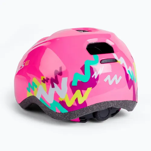 Kask rowerowy dziecięcy Kellys Zigzag 022 pink