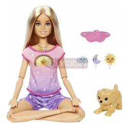 LALKA BARBIE MEDYTACJA z pieskiem HHX64