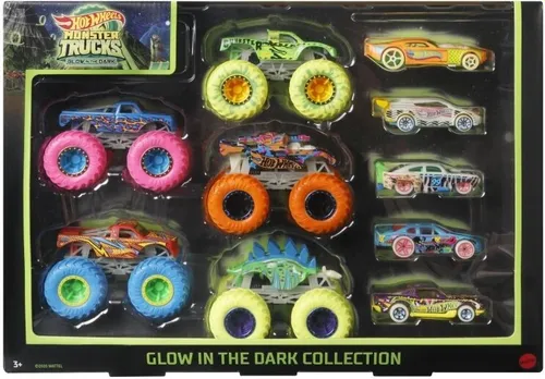 Samochód Hot Wheels Monster Trucks HCB57 (10 szt.)