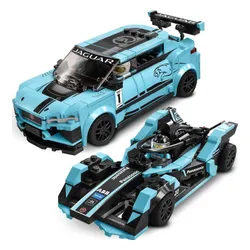 Конструктор Lego Speed Champions Formula E Panasonic Jaguar Racing GEN2 car и Jaguar I-PACE Etrophy (76898)