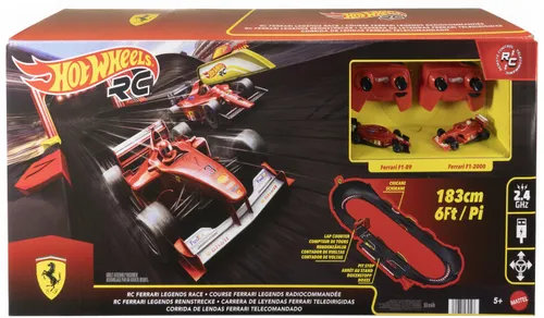 Tor Hot Wheels RC + 2 samochody Ferrari JTF40
