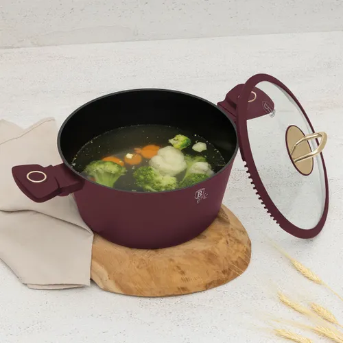 Garnek Tytanowy Z Pokrywą 30Cm Berlinger Haus Bh-8043 Leonardo