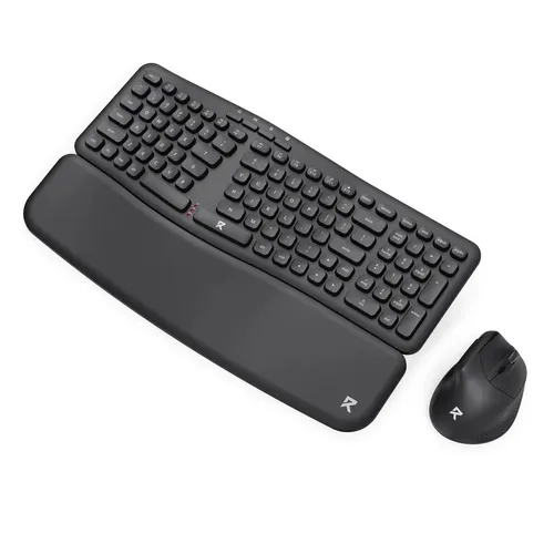 Zestaw klawiatura i mysz Redragon BS-7162 MAX bezprzewodowa czarna