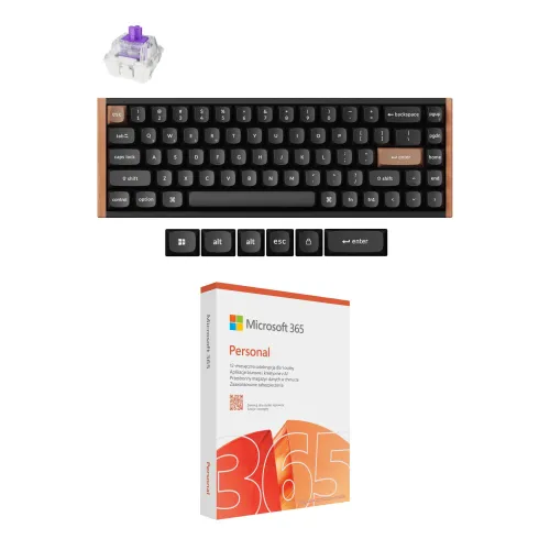 Klawiatura KEYCHRON K6H-F1 Special Edition Wireless + Program MICROSOFT 365 Personal