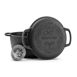 Garnek żeliwny z pokrywką MAYSTERNYA IRON 6 l