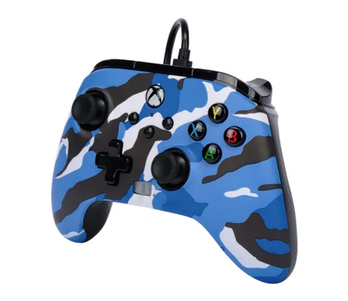 Powera Enhanced Blue Camo Pad для Xbox Series X / S, Xbox One, ПК-проводной