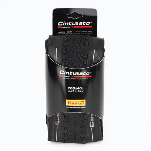Opona rowerowa Pirelli Cinturato Gravel Hard TLR 700 x 40C black