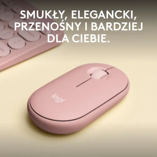 Myszka Logitech Pebble 2 Różowy