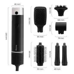 Suszarko-lokówka Huslog HUS1081 1200W Jonizacja 3 poziomy temperatury