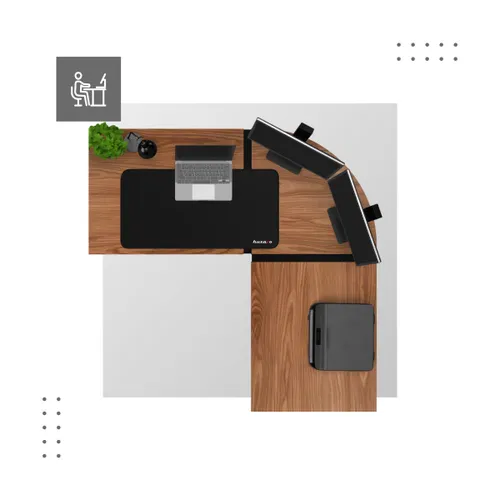 Biurko gamingowe MARK ADLER Leader 5.5 WN