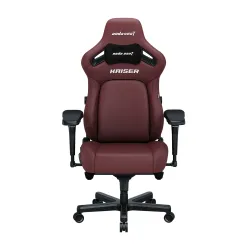 Fotel Anda Seat Kaiser 4 XL Gamingowy do 200kg Skóra Eco Bordowy