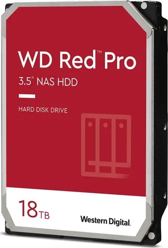 WD Red Pro 18TB 3.5 " SATA III Sunucu Diski (6 Gbps) (WD181KFGX)