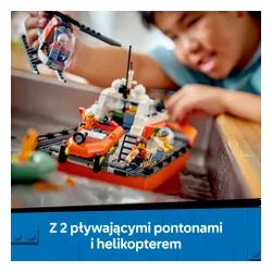LEGO 60504 City Łódź ratunkowa i helikopter straży przybrzeżnej