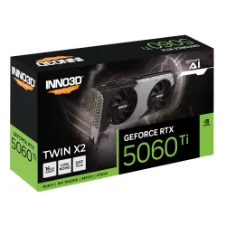 Karta graficzna Inno3D GeForce RTX 5060 Ti Twin X2 16GB GDDR7 128bit DLSS 4