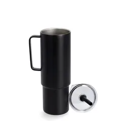 Kubek turystyczny MiiR All Day Straw Cup - black