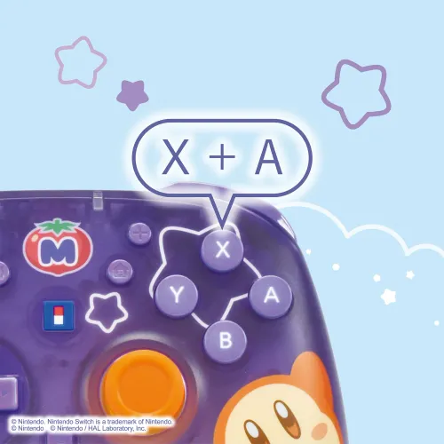 Pad Hori Wireless HORIPAD Turbo Kirby and Waddle Dee do Nintendo Switch 2 Bezprzewodowy