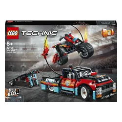 Конструктор Lego Technic фургон и трюк мотоцикл (42106)