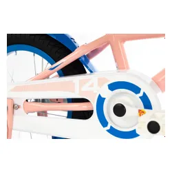 Rower dziecięcy INDIANA Roxy Kid 14 cali dla dziewczynki Różowy