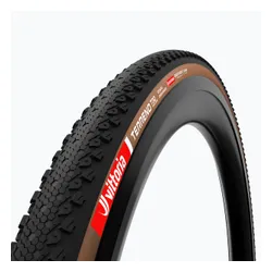 Opona rowerowa Vittoria Terreno T30 G2.0 TLR Gravel Endurance czarny/brązowy