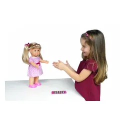 Artyk Lalka Natalia chodząca ze smartfonem 41cm