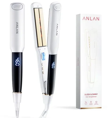 Prostownica ANLAN Shining Hair 05-AJB51-02J Biały 230 stopni