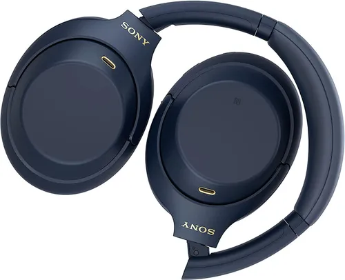 Słuchawki bezprzewodowe Sony WH-1000XM4 ANC Nauszne Niebieski