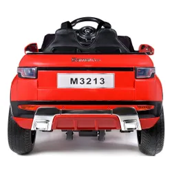 Samochód dla dziecka BAMBI RACER Land Rover Suv Jeep 1 osobowy Czerwony