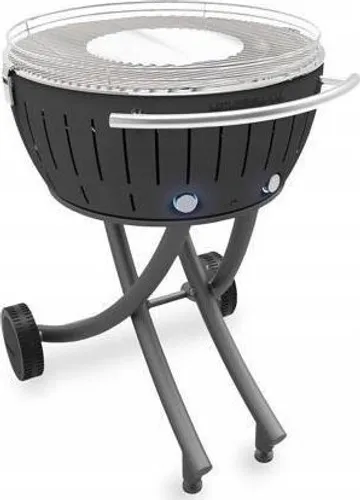 LotusGrill kömür bahçe ızgarası XXL 58cm x 58cm Gri + kömür