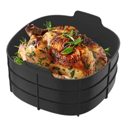 Air Fryer Frytkownica beztłuszczowa TURBOTRONIC TT-AF210 Turkusowy 3.5l 6 automatycznych programów