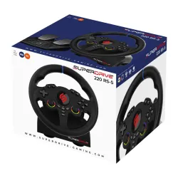 Kierownica Subsonic SuperDrive 220 RS-5 z pedałami do PS5, PC
