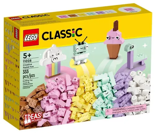 LEGO Classic 11028 творческая игра в пастельных тонах