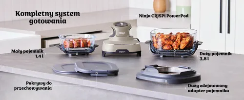 Air Fryer Frytkownica beztłuszczowa NINJA FN101EUST Crispi 1700W