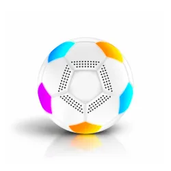 Głośnik Bluetooth Musicmate MM-SB40-W FootballWave LED 5W Biały
