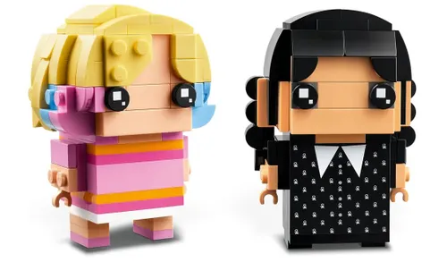 LEGO Klocki BrickHeadz 40750 Wednesday i Enid