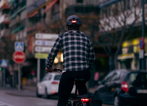 Kask rowerowy LAZER CityZen KinetiCore Szary Miejski (rozmiar M)