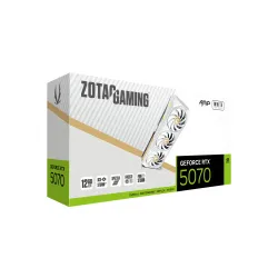 Karta graficzna Zotac Gaming GeForce RTX 5070 AMP White Edition 12GB GDDR7 192bit DLSS 4