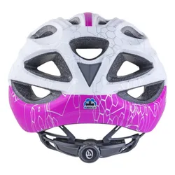 Kask rowerowy AUTHOR Flow X9 Biało-różowy MTB (rozmiar M)