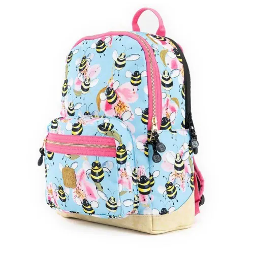 Rucsac pentru fete Pick & Pack Bee m-sky blue