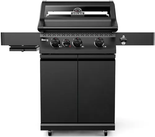 Grill gazowy KOLER Krone Compact Pro Czarny 15.8 kW 60 x 46 cm