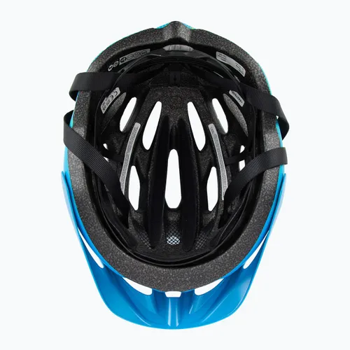 Kask rowerowy dziecięcy Giro Raze Jr matte blue/lime