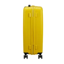 Чемодан American Tourister Rejoy среднего размера - electric yellow