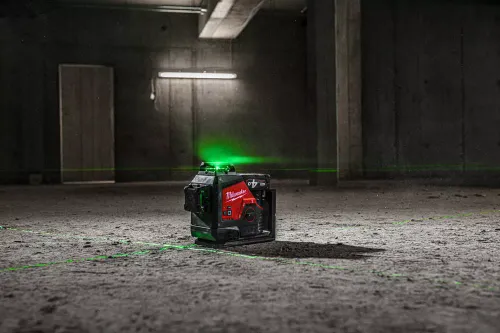 Akumulatorowy laser krzyżowy Milwaukee M12 3PL-401C