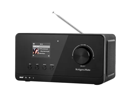 Radioodbiornik Kruger & Matz KM0816 Radio FM DAB+ Internetowe Bluetooth Czarny