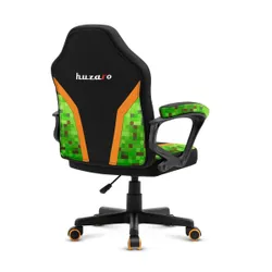 Fotel HUZARO Ranger 1.0 Pixel Mesh Czarno-zielony