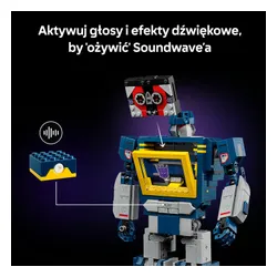 LEGO 10358 ICONS Transformers: Soundwave