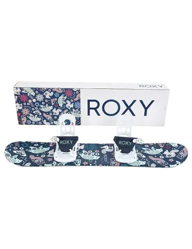 Zestaw snowboardowy Roxy Poppy Package (deska + wiązanie Poppy Speed Strap) - Długość (cm) - 90