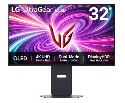 Monitor LG UltraGear 32GS95UV-B 31,5" 4K OLED Dual-Mode 240Hz-480Hz 0,03ms Gamingowy