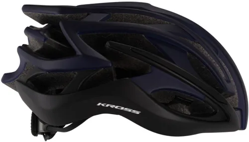 Kask rowerowy KROSS Peleton Pro Granatowo-czarny Szosowy (rozmiar L)