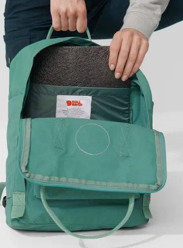 Fjallraven Kanken sırt çantası-foliage green / peach sand