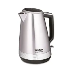 Электрический чайник Zelmer Elegant Line серебряно-черный